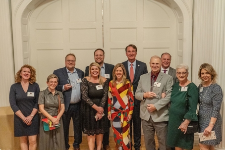 Blazer team at Governor's Volunteerism and Community Service Awards ceremony.