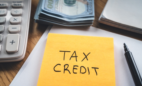 Tax credit Post-It note | Blazer Heating, Cooling, & Plumbing