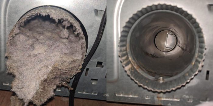 Before And After Air Duct